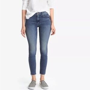 Mother Denim The Looker Ankle Fray in Groovin' Jeans Size 26